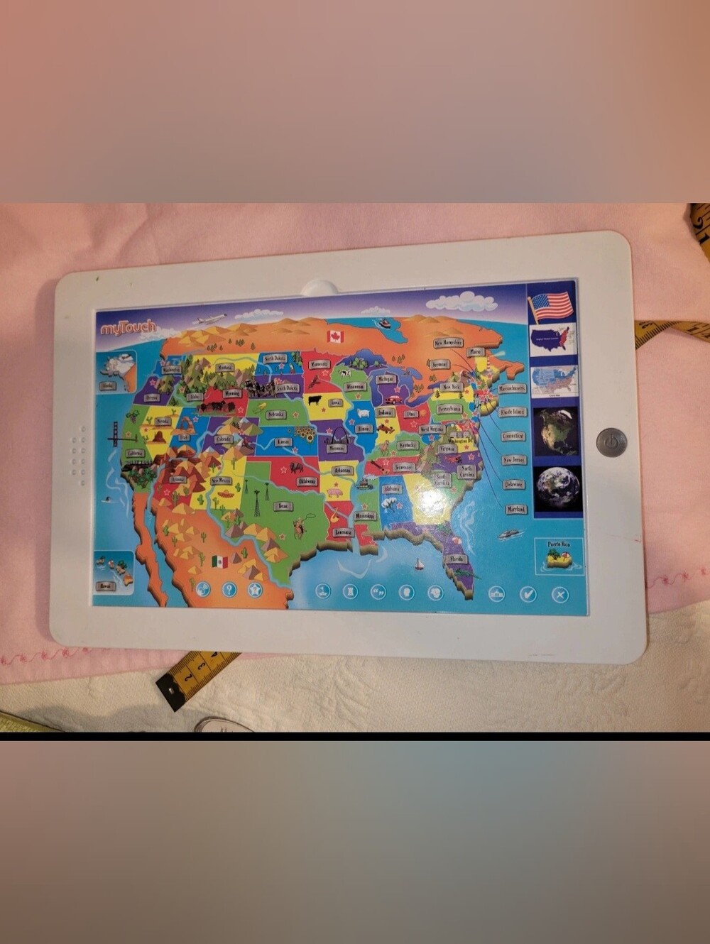 Mytouch USA Interactive Talking Map